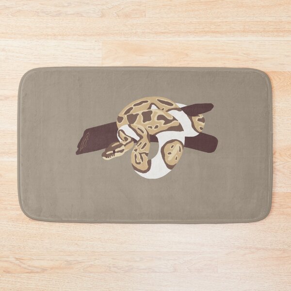 Item preview, Pied Ball python morph sunbathing designed and sold by Skadi-Designs.