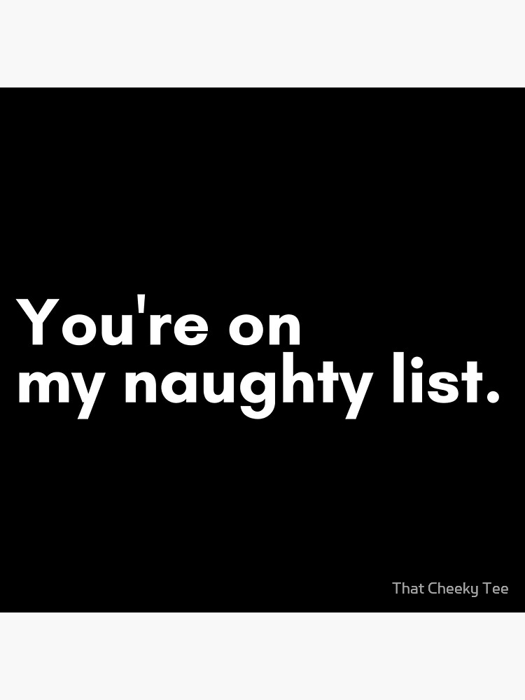 "Christmas Humor. Rude, Offensive, Inappropriate Christmas Card. You're