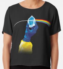 The Dark Side of the Meth (no tag) Chiffon Top