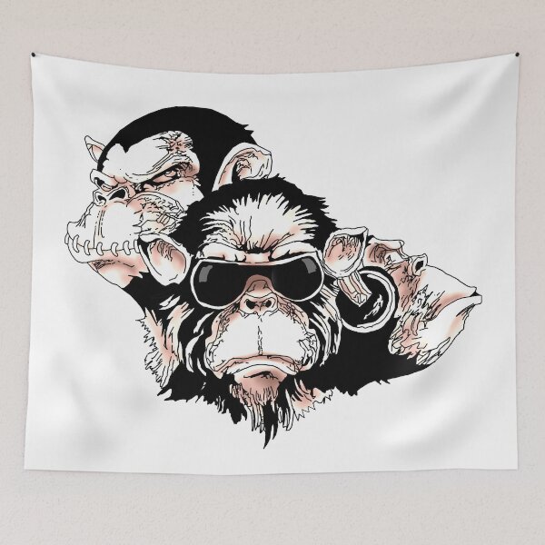 Item preview, Three Wise Monkeys designed and sold by viCdesign.