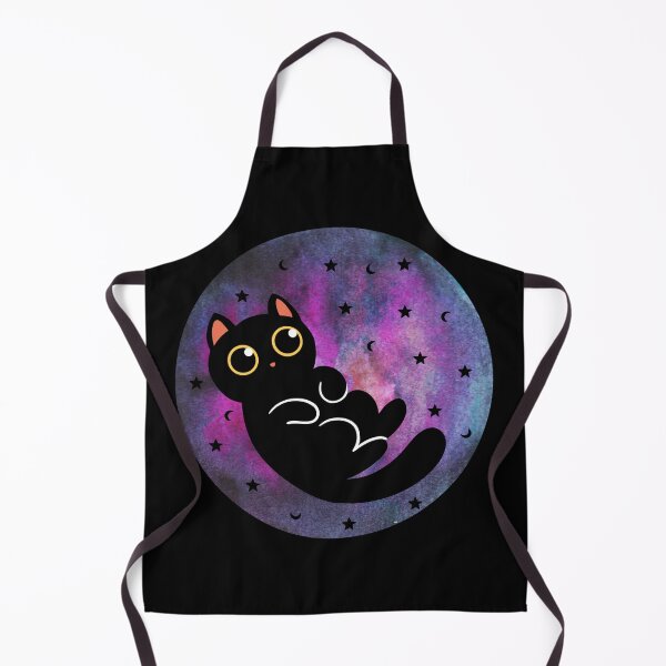 Item preview, Black Cat In the Moon designed and sold by cherlizadesign.