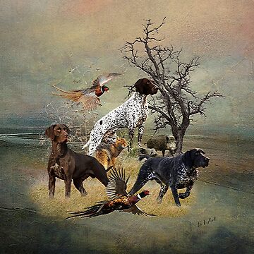 Hunting dogs Jigsaw Puzzle by German School - Pixels