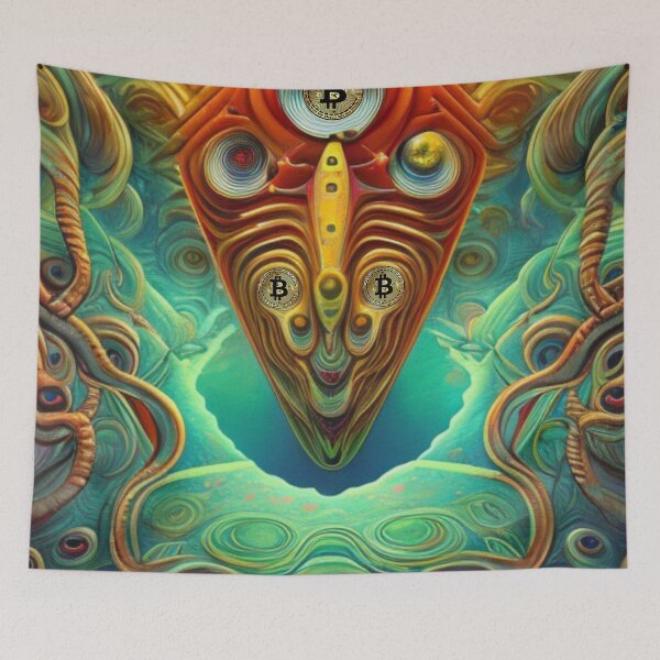 Item preview, Bitcoin AI Art Crypto Art Cryptocurrency designed and sold by tpixx.