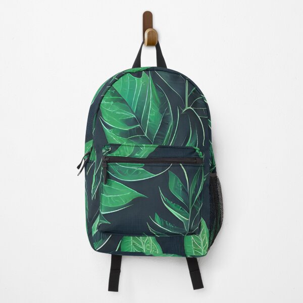 Item preview, Dark tropical green leaf patter #5 designed and sold by supeart.