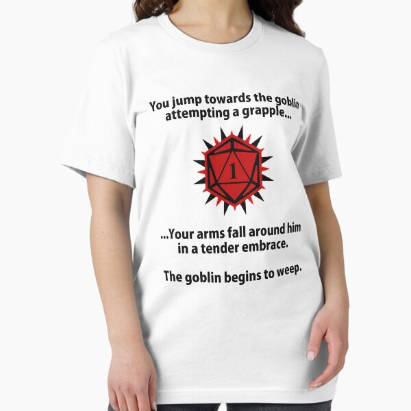 Item preview, Goblin Hug (Natural 1 Series) / Dungeons & Dragons Inspired Design designed and sold by enduratrum.