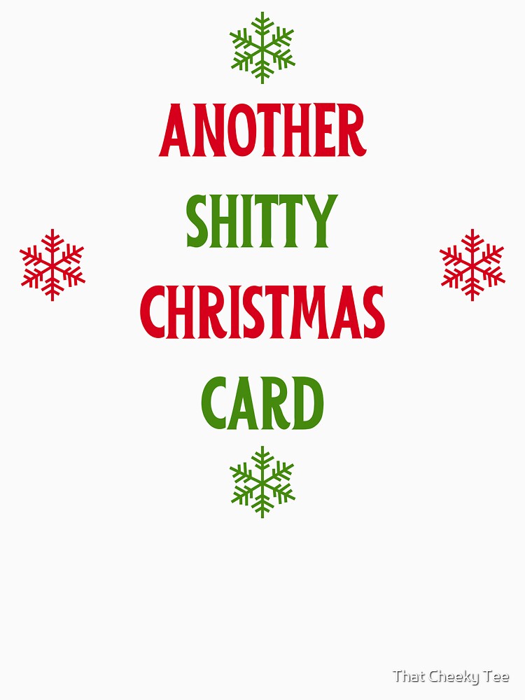 Christmas Humor. Rude, Offensive, Inappropriate Christmas Card