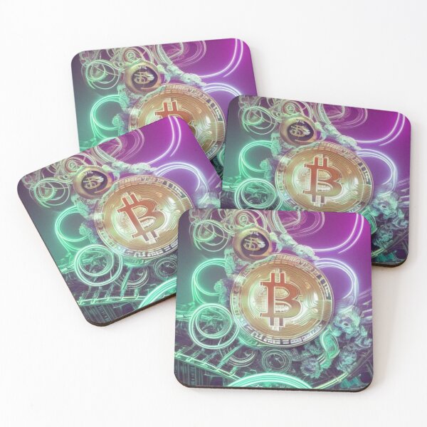 Aperçu de l'œuvre Bitcoin Art Crypto Art Intelligence Artificielle créée et vendue par tpixx.