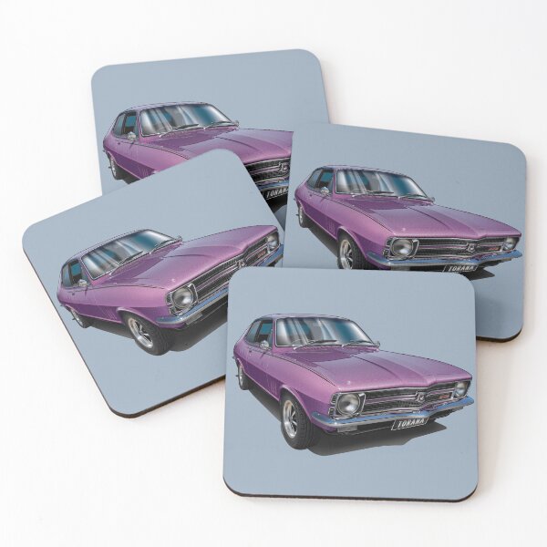 Item preview, Illustrated Holden LC GTR Torana - Purple designed and sold by tshirtgarage.