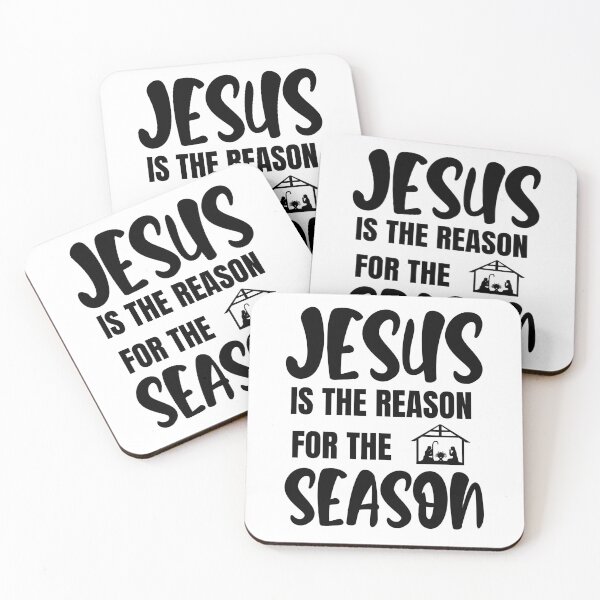 Item preview, Jesus is the reason for the season faith  designed and sold by Comfy Creations.