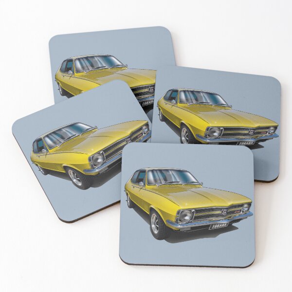 Item preview, Illustrated Holden LC GTR Torana - Yellow designed and sold by tshirtgarage.