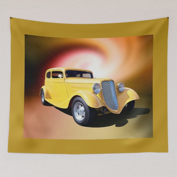 Item preview, Yellow 34 Ford Coupe designed and sold by Thomas Burtney.