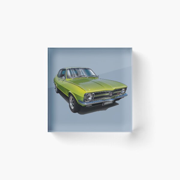 Item preview, Illustrated Holden LC GTR Torana - Lime Green designed and sold by tshirtgarage.