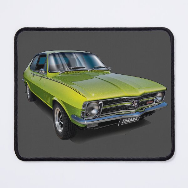 Item preview, Illustrated Holden LC GTR Torana - Lime Green designed and sold by tshirtgarage.