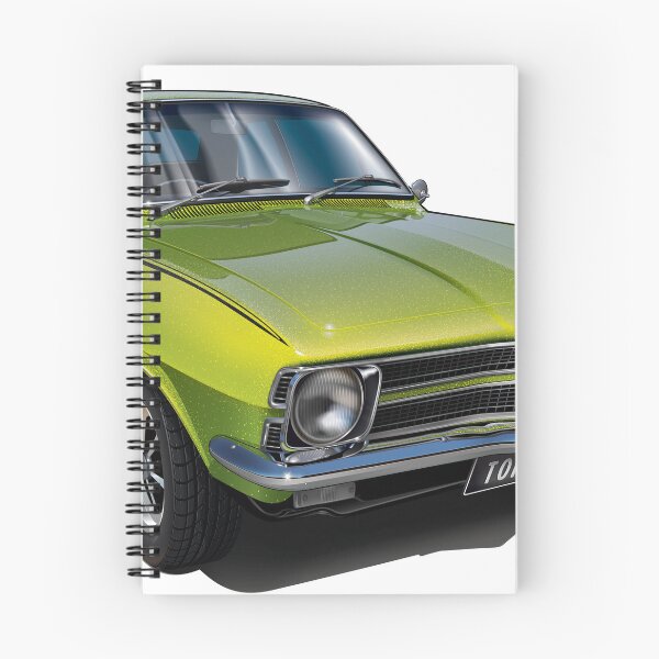 Item preview, Illustrated Holden LC GTR Torana - Lime Green designed and sold by tshirtgarage.