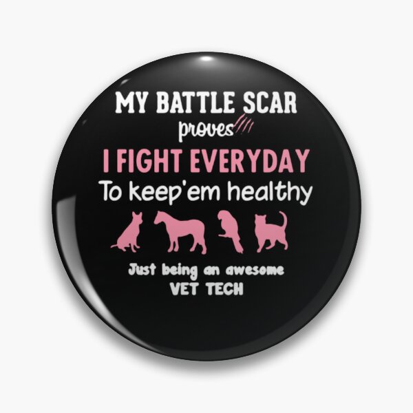Item preview, Battle Scar Of A Vet Tech designed and sold by aryagiri.
