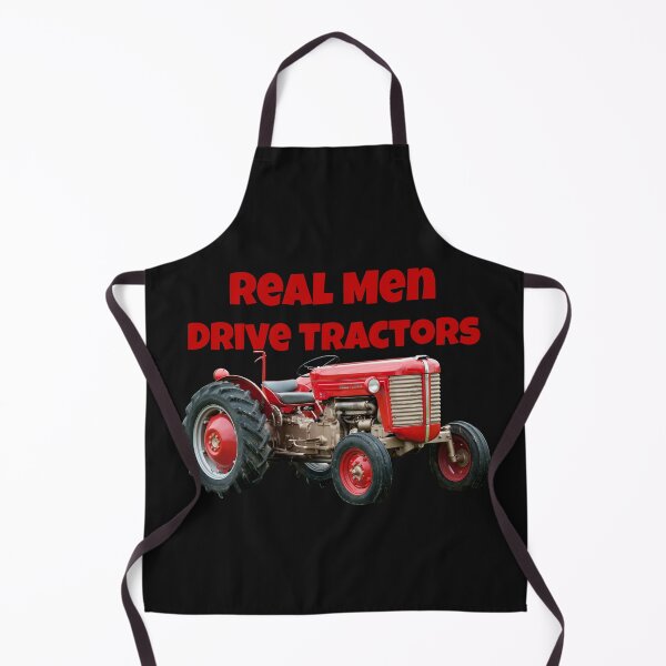 Item preview, Real Men Drive Tractors designed and sold by THEBARNCATSFARM.