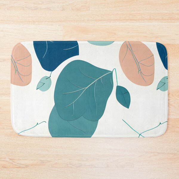 Item preview, seamless leaf blob pattern #2 designed and sold by supeart.