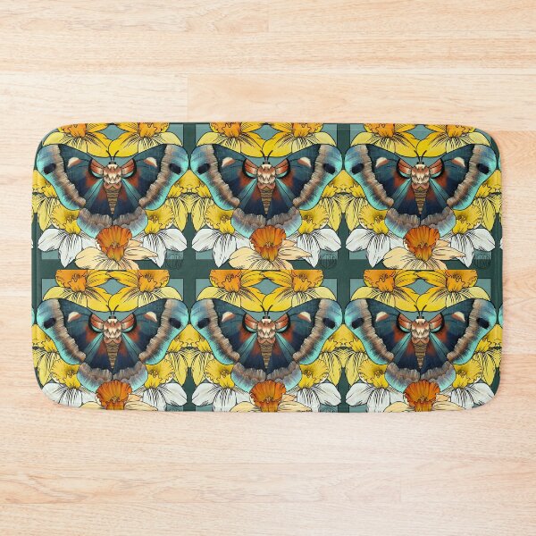 Item preview, Moth With Daffodils  designed and sold by Imagination by Mackenzie.