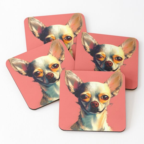 Item preview, Chihuahua colorful art painting dog #36 designed and sold by supeart.