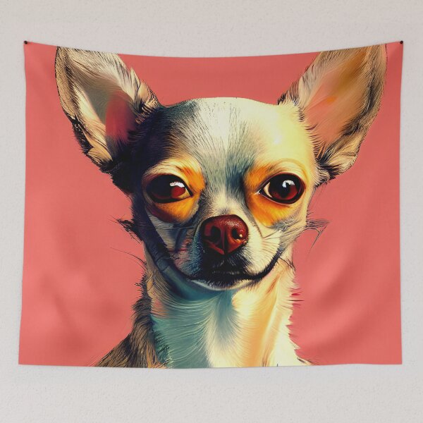 Item preview, Chihuahua colorful art painting dog #36 designed and sold by supeart.