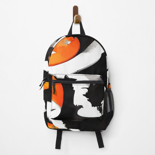 Item preview, Orange, Black and White Floral Abstract Design designed and sold by deniselynnimage.