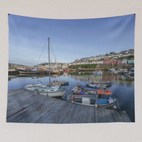 Item preview, Brixham Harbour designed and sold by rawshutterbug.