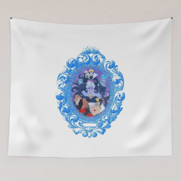 Item preview, Mirror Mirror On The Wall Disney Villains Ornate Painting designed and sold by OmniRoseArt.