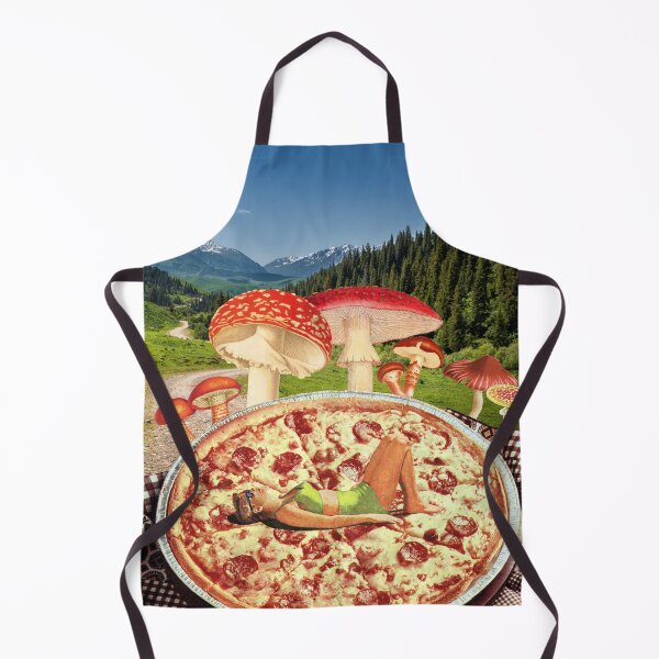 Item preview, Mushroom Pizza designed and sold by leafandpetal.
