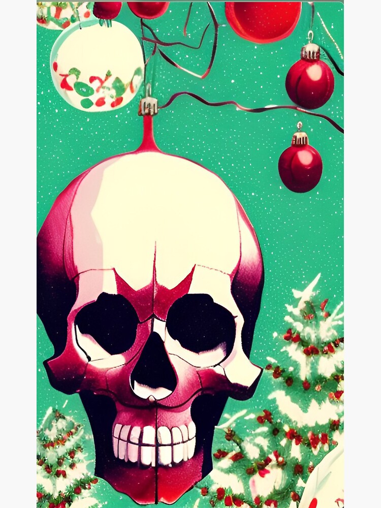 Vibrant Christmas Ornaments Vinyl