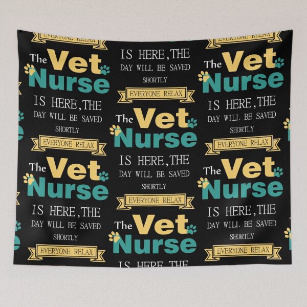 Item preview, Everybody relax, the vet nurse  is here, the day  designed and sold by aryagiri.