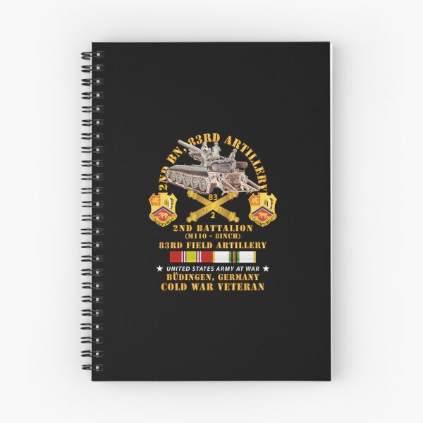 Item preview, Army - 2nd Bn 83rd Artillery w M110 - Budingen Germany w COLD SVC designed and sold by Military Insignia Products.
