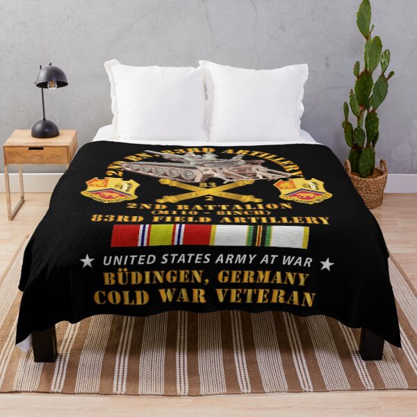 Item preview, Army - 2nd Bn 83rd Artillery w M110 - Budingen Germany w COLD SVC designed and sold by Military Insignia Products.