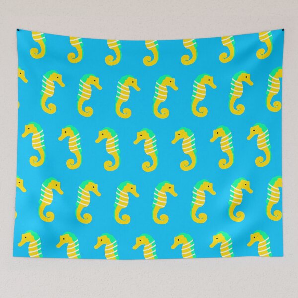 Item preview, Small medium sea horse pattern 1 designed and sold by LemonCreamyyyy.
