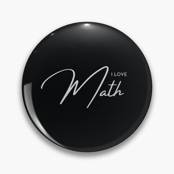 Item preview, I Love Math Typography designed and sold by MathVerge.