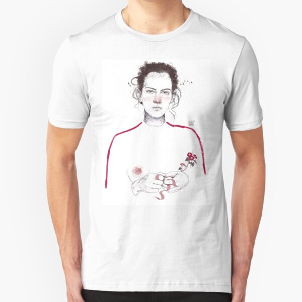 LA LUCHADORA by elenagarnu Slim Fit T-Shirt