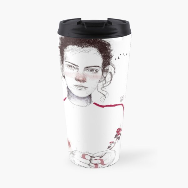 LA LUCHADORA by elenagarnu Travel Mug
