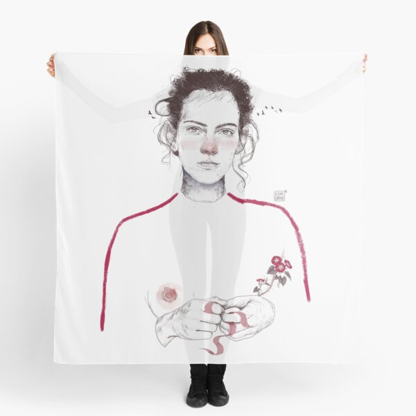 LA LUCHADORA by elenagarnu Scarf
