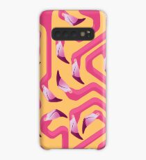 Funda/vinilo para Samsung Galaxy Flamingo Maze