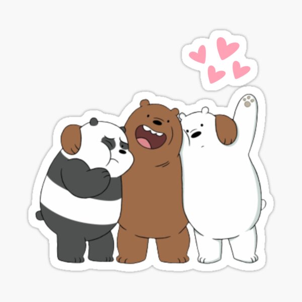 Item preview, Three bears freindship design designed and sold by Designsbychathu.