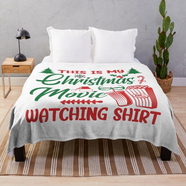 Item preview, this is my Christmas movie watching shirt designed and sold by sweary12.