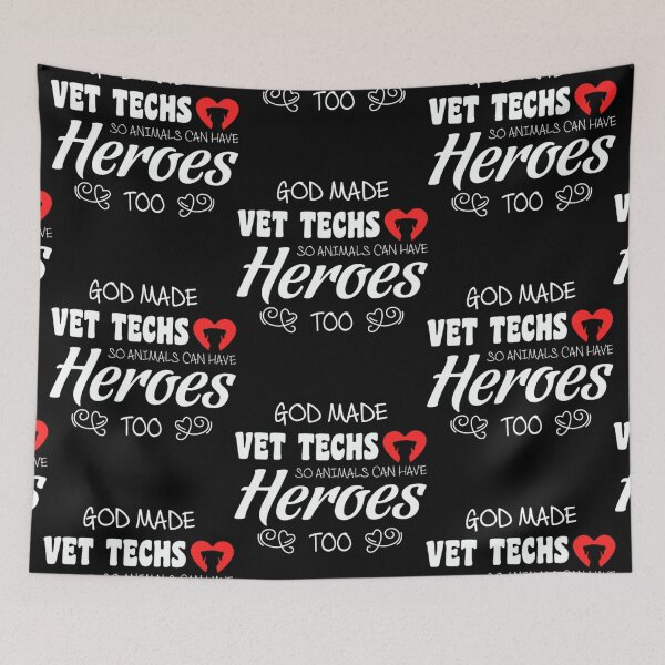 Item preview, God Made Vet Techs designed and sold by aryagiri.