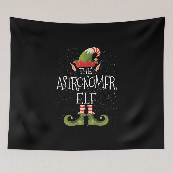 Artikelvorschau, Astronomer Elf Family Matching Christmas Group Lustiges Pyjama-Geschenk entworfen und verkauft von MoHaCo.