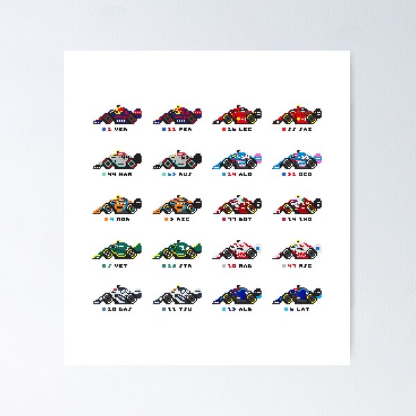 F1 World Champions Poster