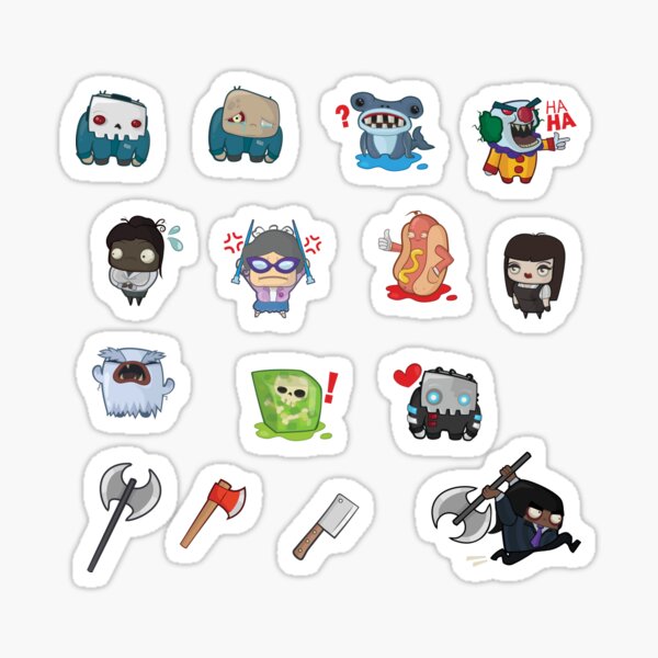 Slayaway Camp Stickers Sticker