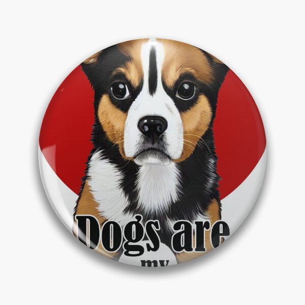 Aperçu de l'œuvre Les chiens sont mes personnes préférées créée et vendue par imaargo.