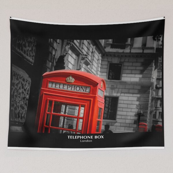 Item preview, Red Telephone Box at London city designed and sold by Gaël FONTAINE.