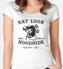 RAT LOOK & HOODRIDE 1 Women's Fitted Scoop T-Shirt