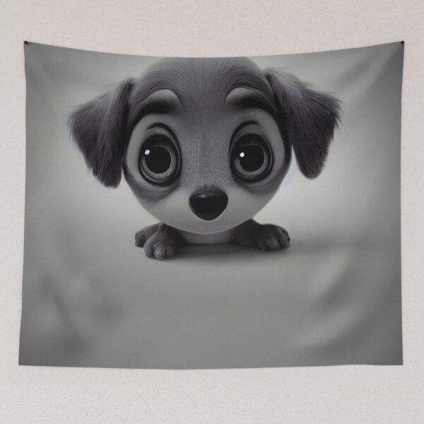 Item preview, Cute baby dog art #9 designed and sold by supeart.