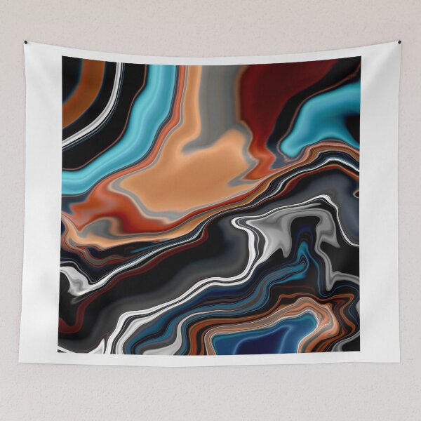 Item preview, Fluid Abstract Pattern 1633 designed and sold by Holidays77.