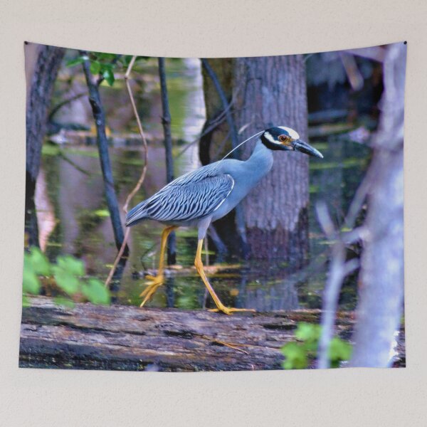 Item preview, Yellow Crowned Night Heron designed and sold by What I See by Dawne.